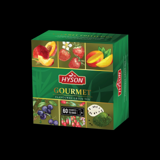 Hyson Gourmet zelená kolekce, zelený čaj (60 sáčků) 90g