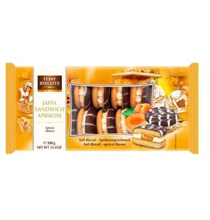 Jaffa Sandwich piškoty Krémová Meruňka 380g