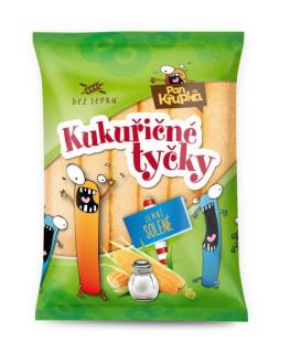 Křupky kukuřičné tyčky jemně solené 60g ZÁRUKA 5/25