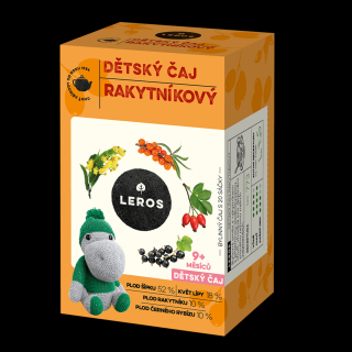 Leros Dětský čaj Rakytníkový