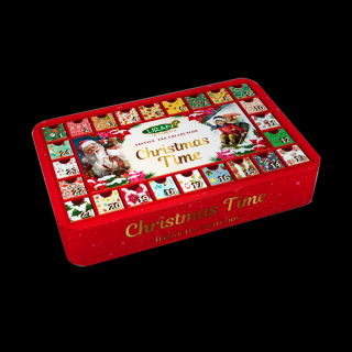 Liran Christmas time Santa kolekce čajů Plech 60x2g