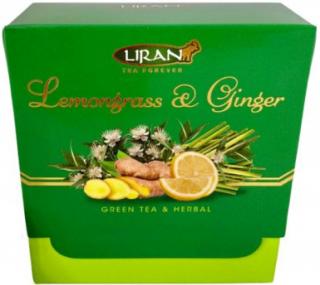 Liran Lemongrass a Ginger pyramidový čaj