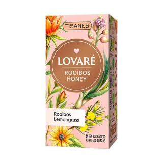 LOVARÉ Rooibos Honey 24 sáčků, bylinný čaj