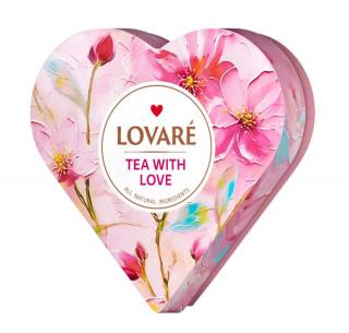 LOVARÉ Tea With Love 34 pyramid, černý čaj