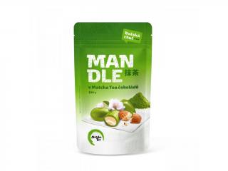 Mandle v Matcha čokoládě 100g