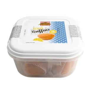 Mini citrónové muffiny  v plastové dóze 250g