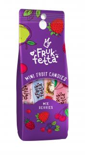 Mini ovocné tyčinky Frukfetta Mix Berries 120g (Sergio ovocný snack)