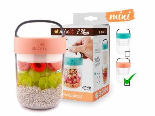 Mixit 2go mini svačinový box (lososový) 400ml