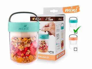 Mixit 2go mini svačinový box (mintový) 400ml