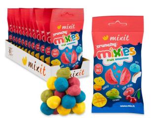 Mixit Crunchy Mixies křupavý ovocný smoothie snack 20g