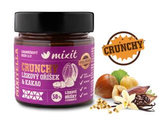 Mixit Mixitella Crunchy Premium Lískové oříšky z Piemontu a kakao 200g