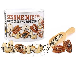 Mixit Oříšky z pece Sezam a růžová sůl 150g