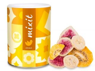 Mixit Žluté kiwi, Fík, Banán Křupavé ovoce 100g (Mrazem sušené)