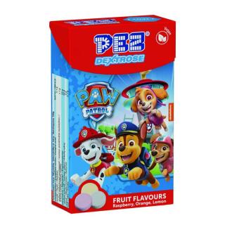 PEZ Tlapková patrola dextróza 30g (červeno modrá) (PEZ Paw Patrol Dextrose Fruit Mix 30g)