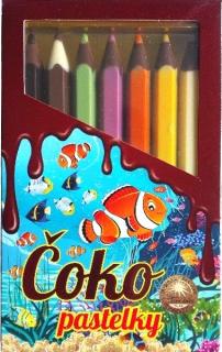 Severka čokoládové pastelky 90g Rybička Nemo