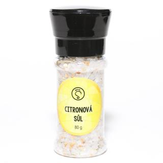 Solomon Citrónová sůl v mlýnku 80g