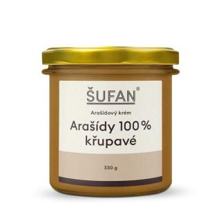 Šufan Arašídové máslo 100% křupavé 330g (0)