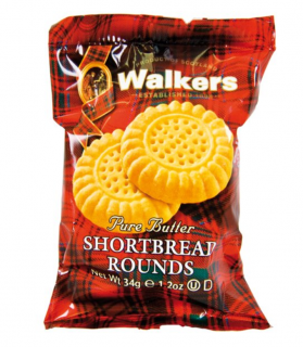 Walkers máslové sušenky 34g