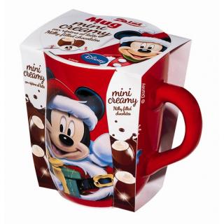 Zaini Hrnek Vánoční Mickey mouse s čokoládovými kuličkami (Disney)