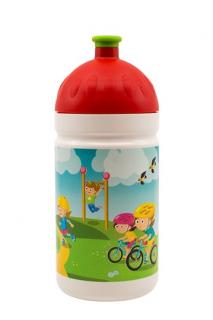 Zdravá láhev Malí sportovci 0,5l + pítko