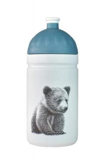 Zdravá láhev Medvěd Kuba 0,5l + pítko