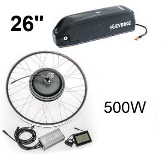 Kompletní přestavbová sada P26", 500W, 36V/15,6Ah  (Pro koloběžku)