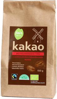 Bio kakaový prášek tmavý vysokotučný, 150 g