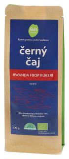 Bio sypaný černý čaj Rwanda FBOP Rukeri, 100 g
