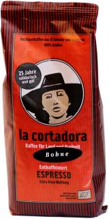 Bio zrnková káva bez kofeinu La Cortadora, 200 g  Fair Trade