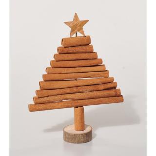 Vánoční stromek ze skořice z Vietnamu, 18,5 cm