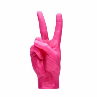 Svíčka  Peace  PINK