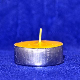 10 ks - Čajové svíčky z Včelího vosku (Včelí vosk - čajová svíčka, 10ks)