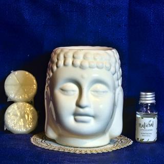 Aroma set, Buddha (Buddha - Aroma set s vonným voskem a olejem)