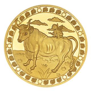 Býk - Mince, znamení zvěrokruhu, talisman pro štěstí, ochranu (Mince, Býk - Talisman, štěstí, ochrany (Znamení zvěrokruhu))