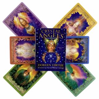 Křišťáloví andělé (Crystal Angels) Věštecké karty, vykládací karty (Věštecké, tarotové karty - Crystal Angels (Křišťáloví andělé))