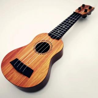 Kytara mini 35 cm - dětská, hračka (Mini kytara, ukulele - hračka, dětská 35cm)