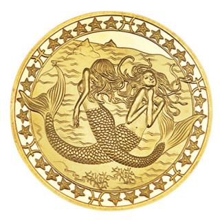Ryby - Mince, znamení zvěrokruhu, talisman pro štěstí, ochranu (Mince, Ryby Talisman, štěstí, ochrany (Znamení zvěrokruhu))