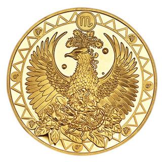 Štír - Mince, znamení zvěrokruhu, talisman pro štěstí, ochranu (Mince, Štír Talisman, štěstí, ochrany (Znamení zvěrokruhu))
