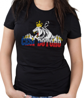 Dámské triko - Češi dotoho! Velikost: XL