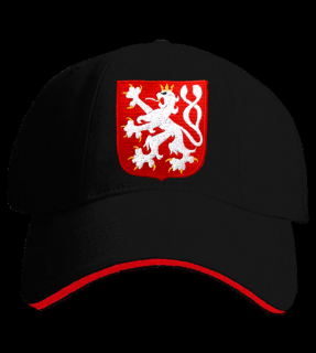 Kšiltovka - Český lev (černá)