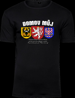 Triko - Domov můj Barvy: Černá, Velikost: XL