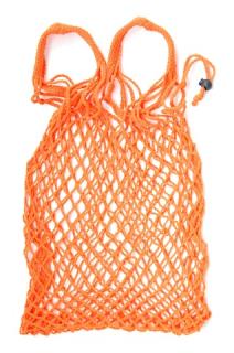 Síťová taška - oranžová