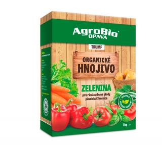AgroBio Trumf Zelenina 1 kg  Pro růst a zdravé plody. Působí až 3 měsíce.
