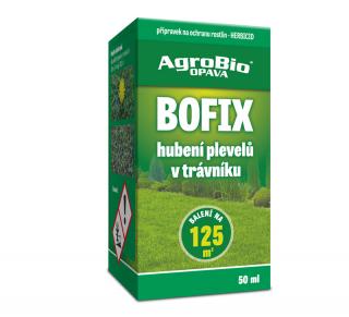 Bofix 50ml - selektivní herbicid  hubení plevelů v trávníku na plochu 125 m²