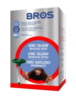 BROS Sonic solární plašič krtků a hrabošů
