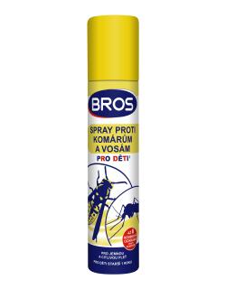 Bros spray proti komárům a vosám pro děti 90ml  Repelentní sprej s D-panthenolem proti komárům a vosám pro děti