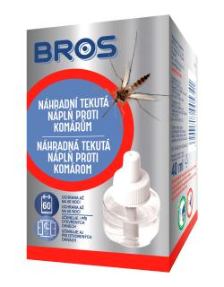 BROS tekutá náplň do odpařovače proti komárům 40 ml  náhradní náplň