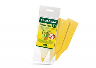 FloraBand Žluté lepové šipky 5 ks