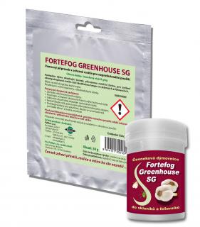 Fortefog Greenhouse SG - česneková dýmovnice 30g  Fumigátor dýmu pro ochranu rostlin ve skleníku