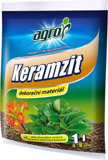Keramzit - dekorační materiál 1 l  Dekorační materiál